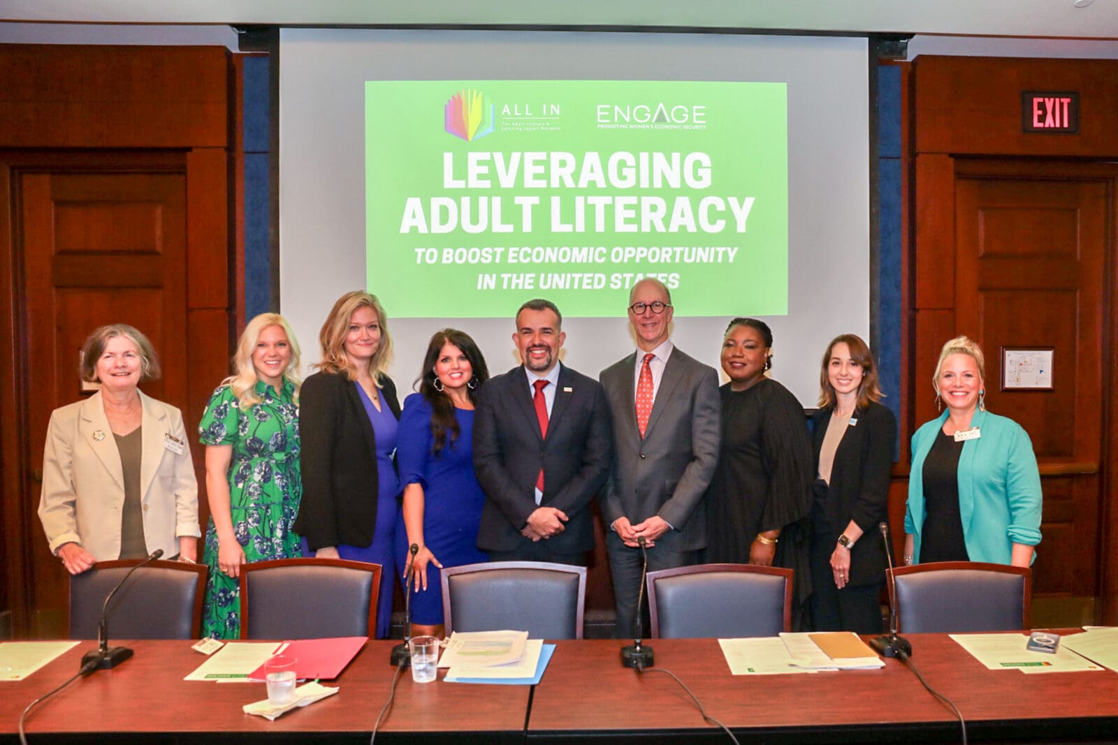 ALL IN and Engage Brief U.S. Senate on Adult Literacy’s Link to Economic Opportunity